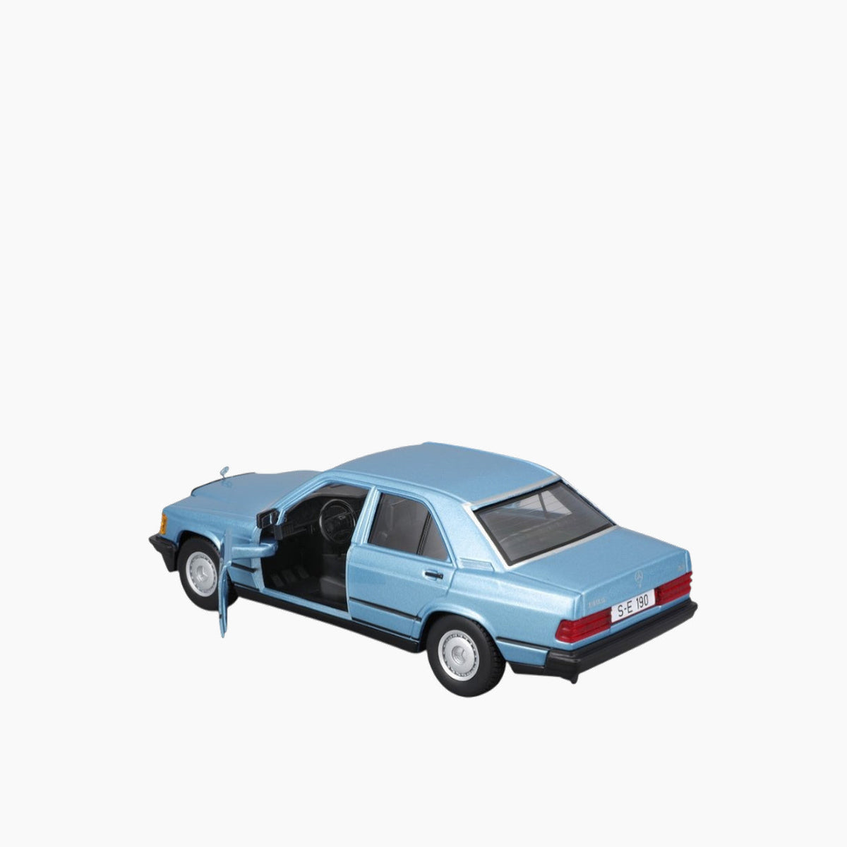 Maisto 1987 Mercedes-Benz 190E Die-Cast Model Car – 1:25 Scale