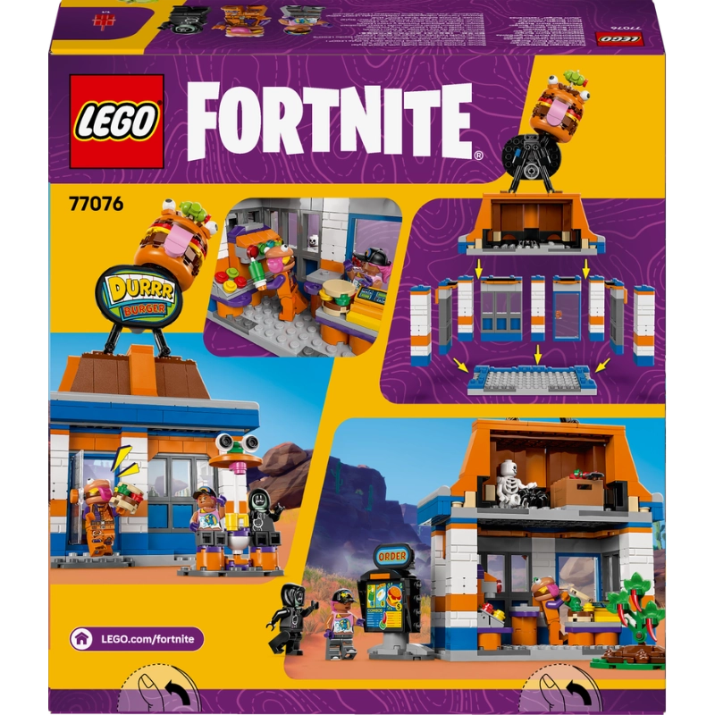 LEGO Fortnite Durr Burger Restaurant – 546 Pieces | Set 77076
