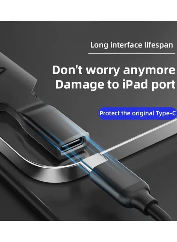 PIVA PW-02 USB-C Right Angle Adapter – 60W PD, 10Gbps & 4K Support