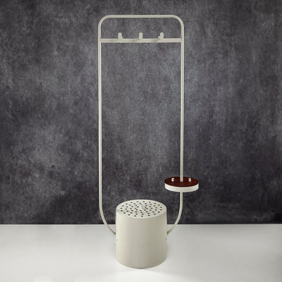 Almarjan Clothes Rack with Incense Holder - Beige
