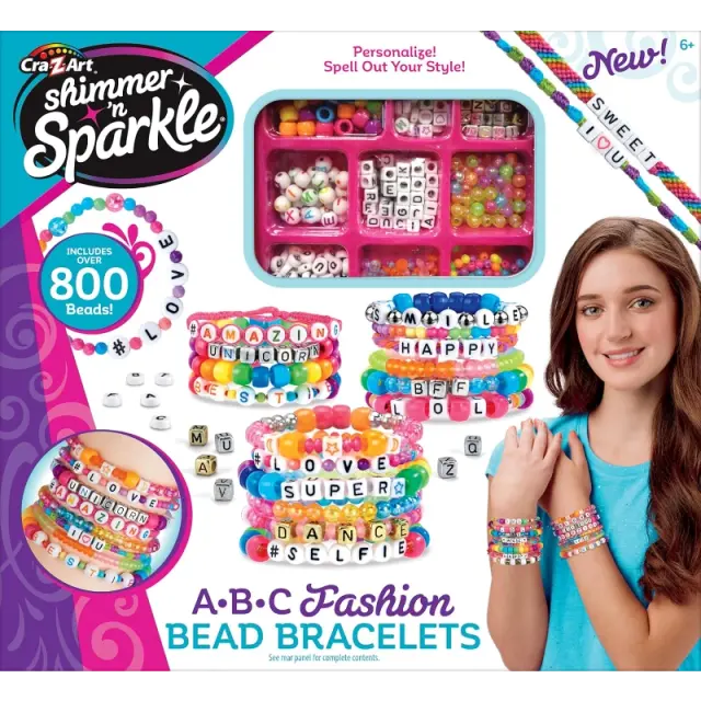 Shimmer 'n Sparkle Make Your Own ABC Fashion Beads