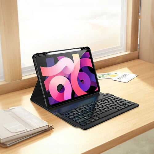 حافظة ويوو 3 في 1 + لوحة مفاتيح + قلم لجهاز iPad Air 11 بوصة