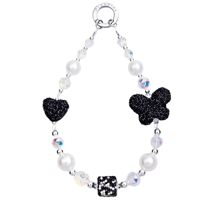 PICOCICI Butterfly Pearl Mixed Phone Charm - Stylish Wristband