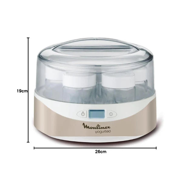 Moulinex Yogurteo YG231E32 Yogurt Maker - 7 glass jars