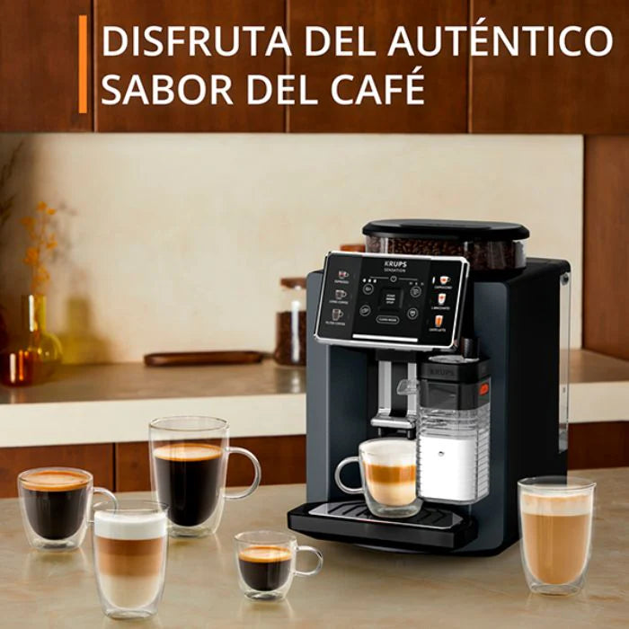 Krups Sensation Milk EA912B10 Super-Automatic Coffee Machine