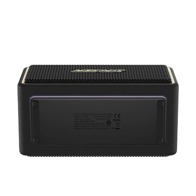 ACEFAST Portable Bluetooth Speaker | Cylindrical | RGB | Waterproof