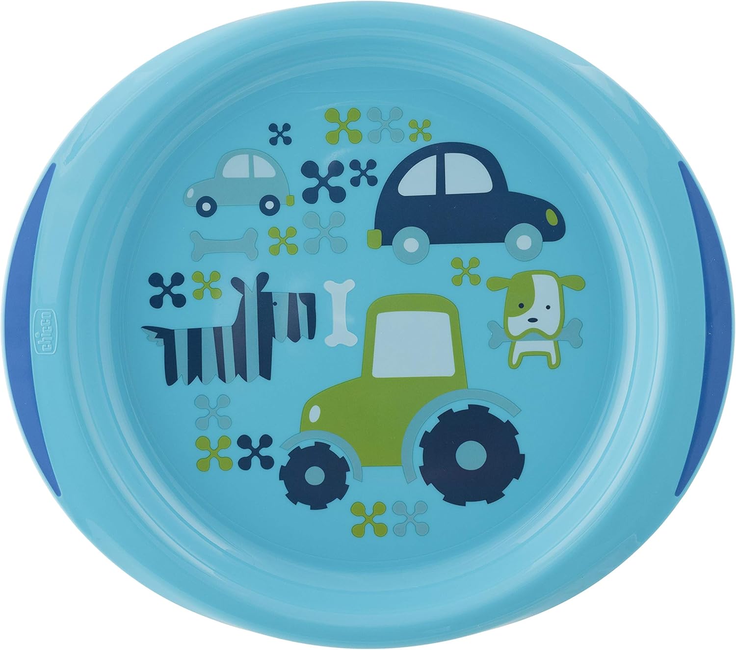 Chicco Dish Set 12M+ Boy Safe Non-Slip & Easy