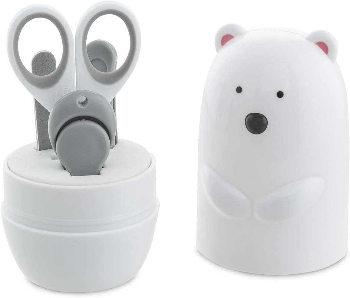 Chicco Baby Manicure Set Polar Bear Safe 