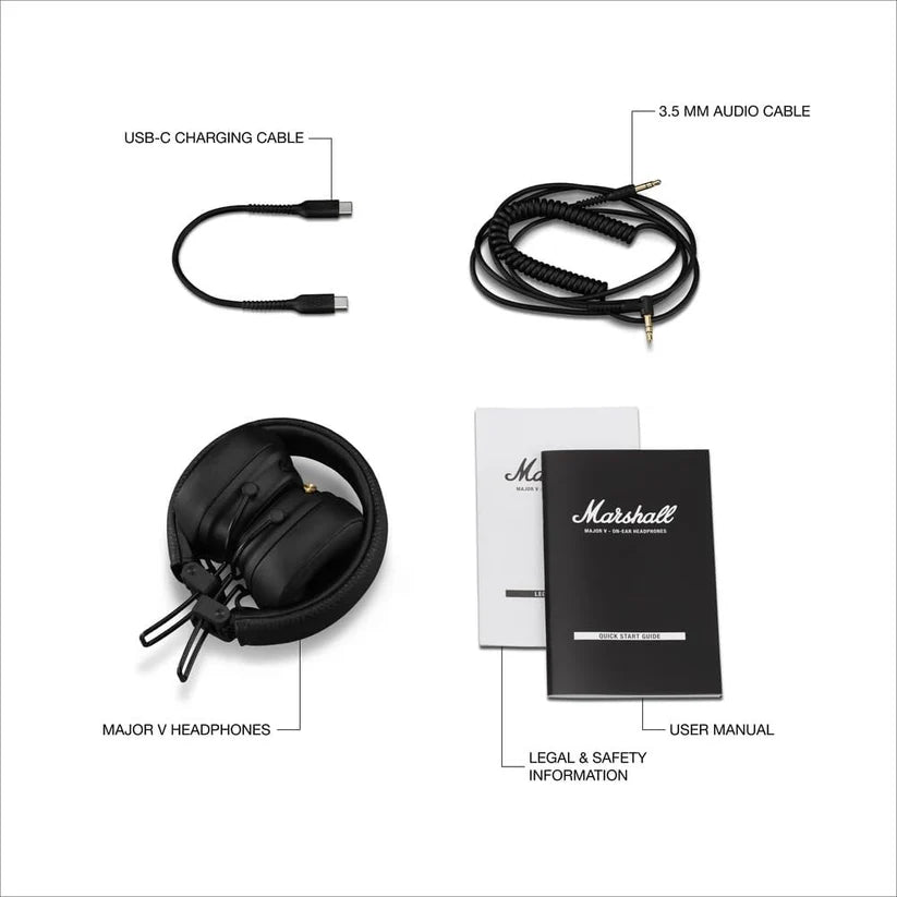Marshall Major V Wireless Bluetooth Headphones