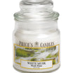 Price's Small Scented Candle Jar with Lid - White Musk