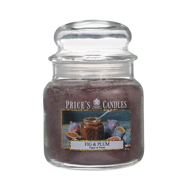 شمعة معطرة متوسطة بمرطبان وغطاء من Price's – عطر مميز وطويل الأمد
