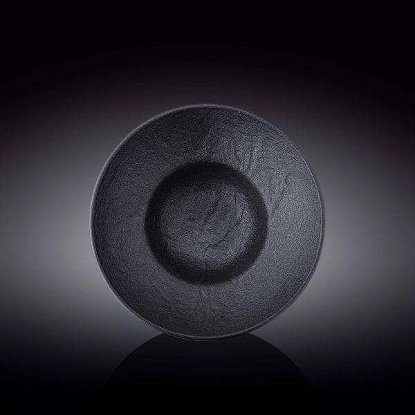 طبق عميق Wilmax SlateStone 22.5 سم - أسود أنيق