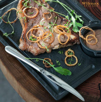 Wilmax SlateStone Rectangular Serving Plate 32×23cm - Black