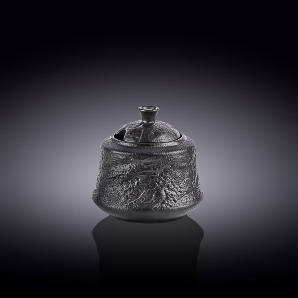 Wilmax SlateStone Sugar Bowl 280ml - Black