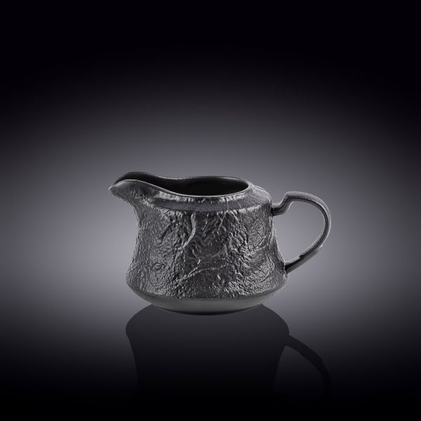 Wilmax SlateStone Milk Jug 260ml - Black