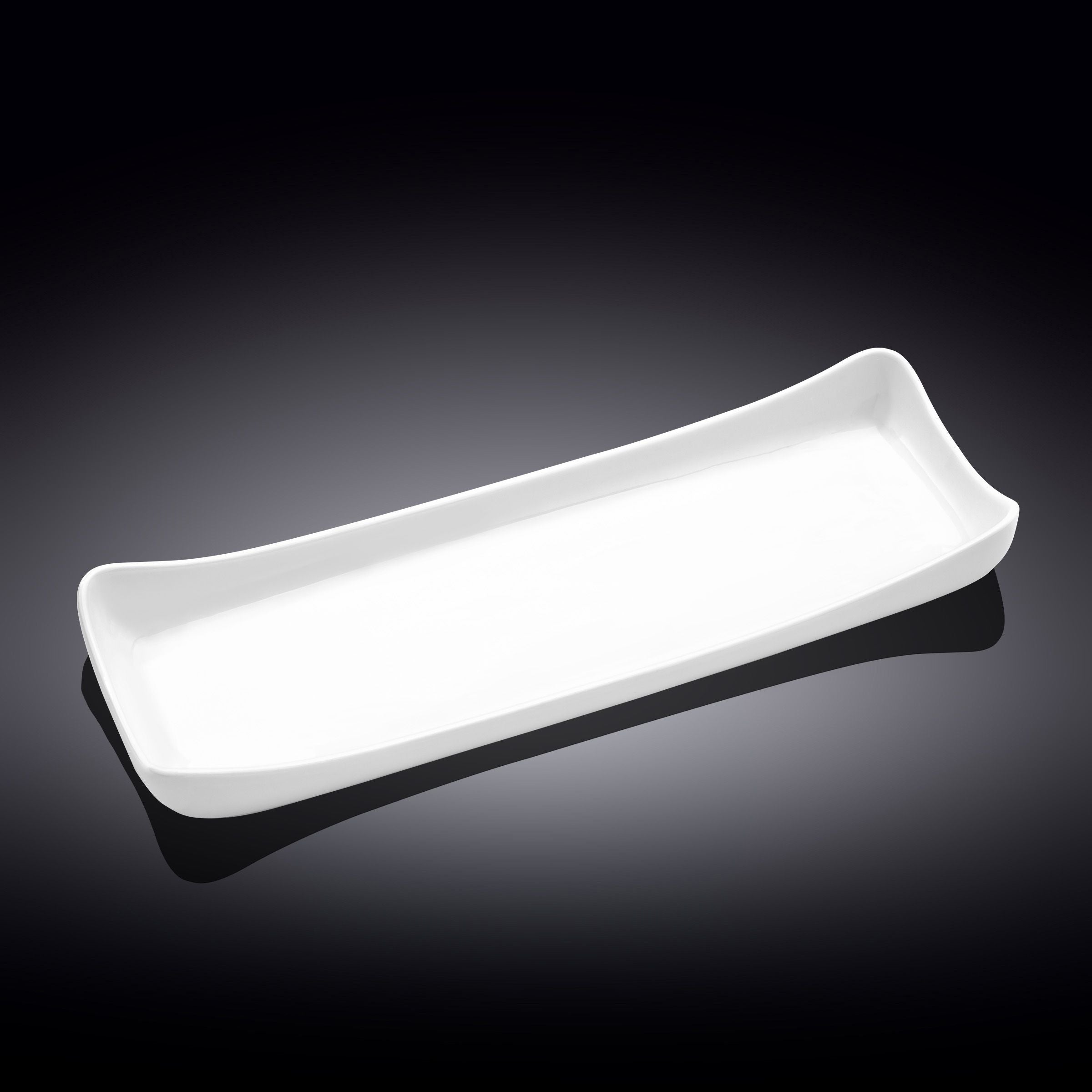 Wilmax Rectangular Plate - White Porcelain