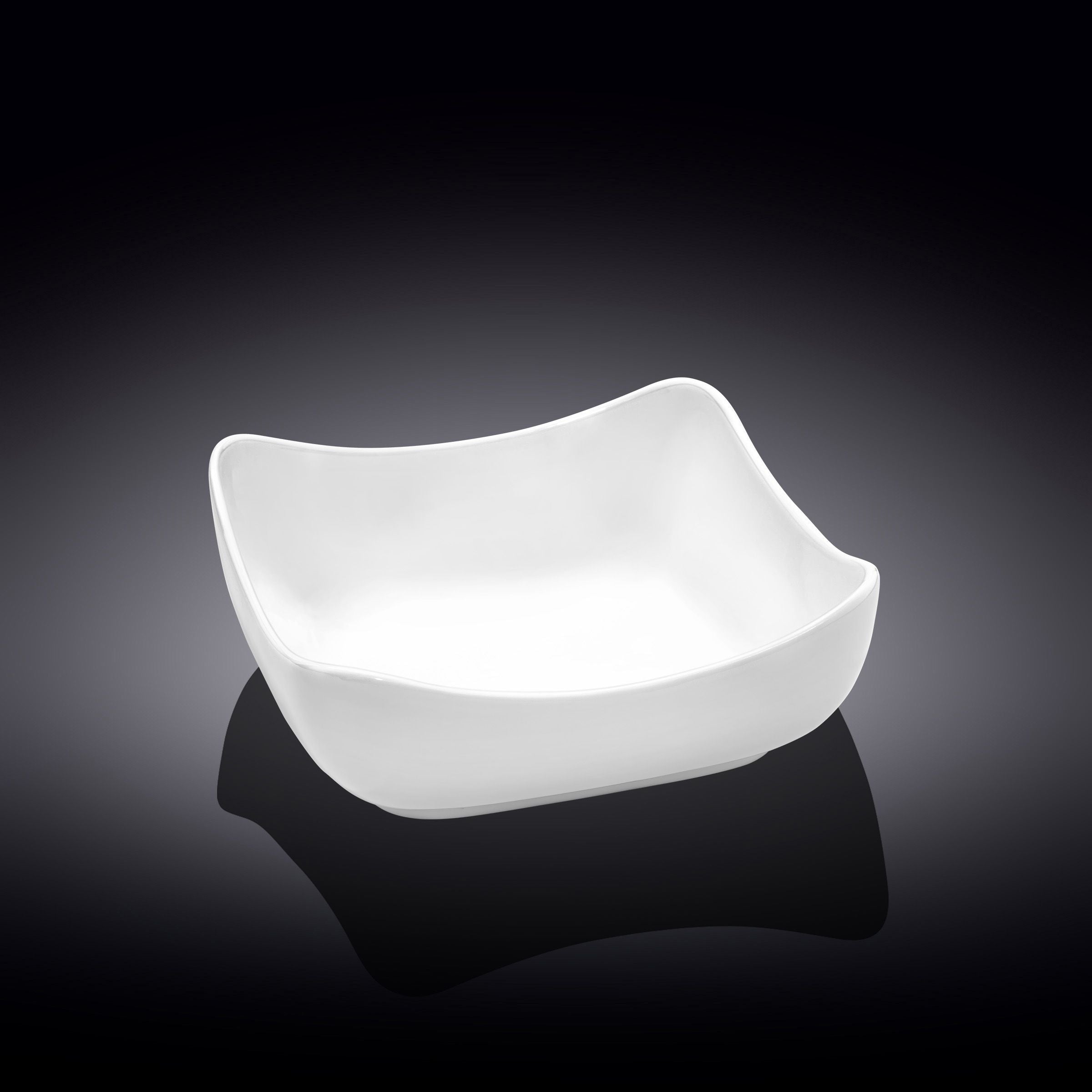 Wilmax Square Bowl - White Porcelain