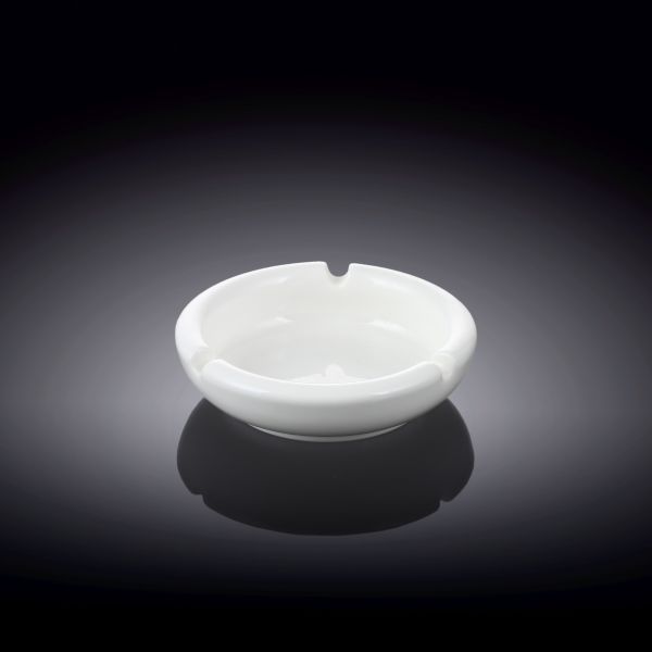 Wilmax Ashtray 10cm – Elegant White Porcelain