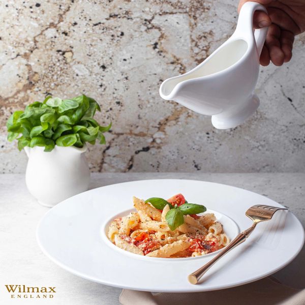 Wilmax 170ml Sauce Bowl - White Elegant Porcelain