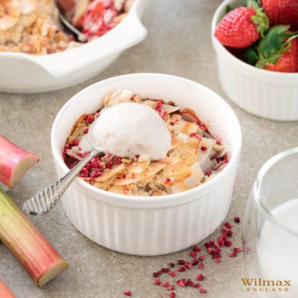Wilmax 9cm Oven Bowl - White Durable Porcelain