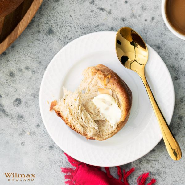 Wilmax Stella 2-Piece Coffee Spoon Set 11.5cm - Gold