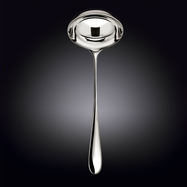 Wilmax Stella 26cm Steel Ladle – Elegant Silver Kitchen Tool