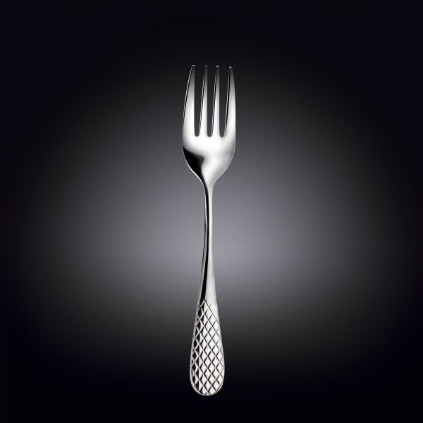 Wilmax Julia 23 cm Stainless Steel Serving Fork – Silver