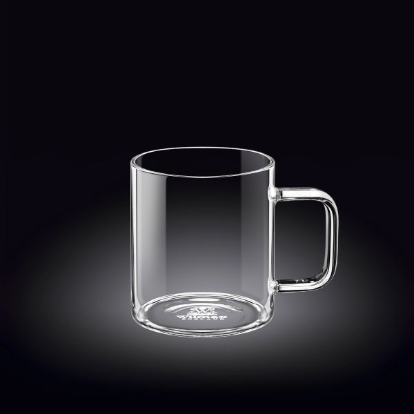 Wilmax Thermo Glass Cup - Elegant Double-Wall Design