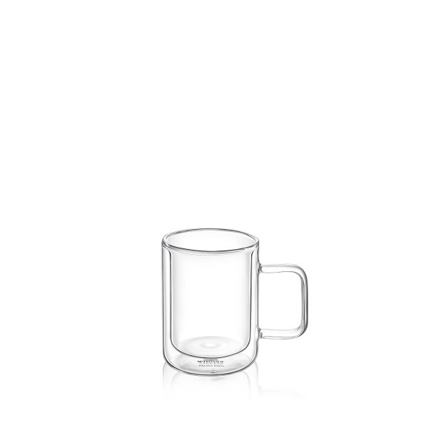 Wilmax Double Wall Glass Cup - Elegant Heat Insulation