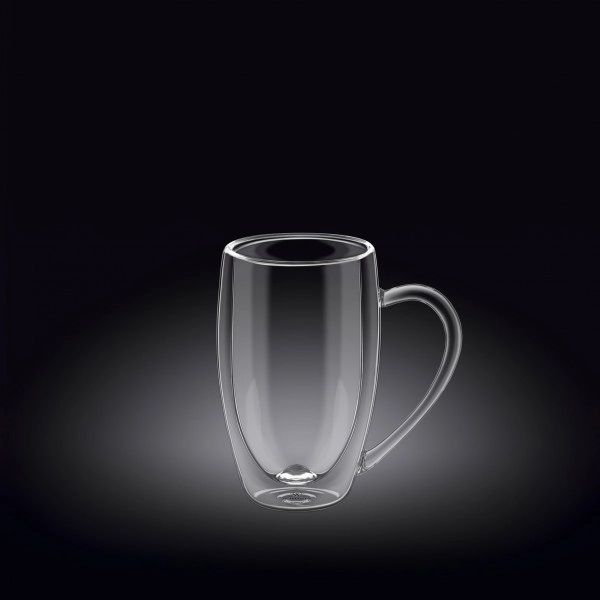 Wilmax Double Wall Glass Cup - Elegant & Insulated