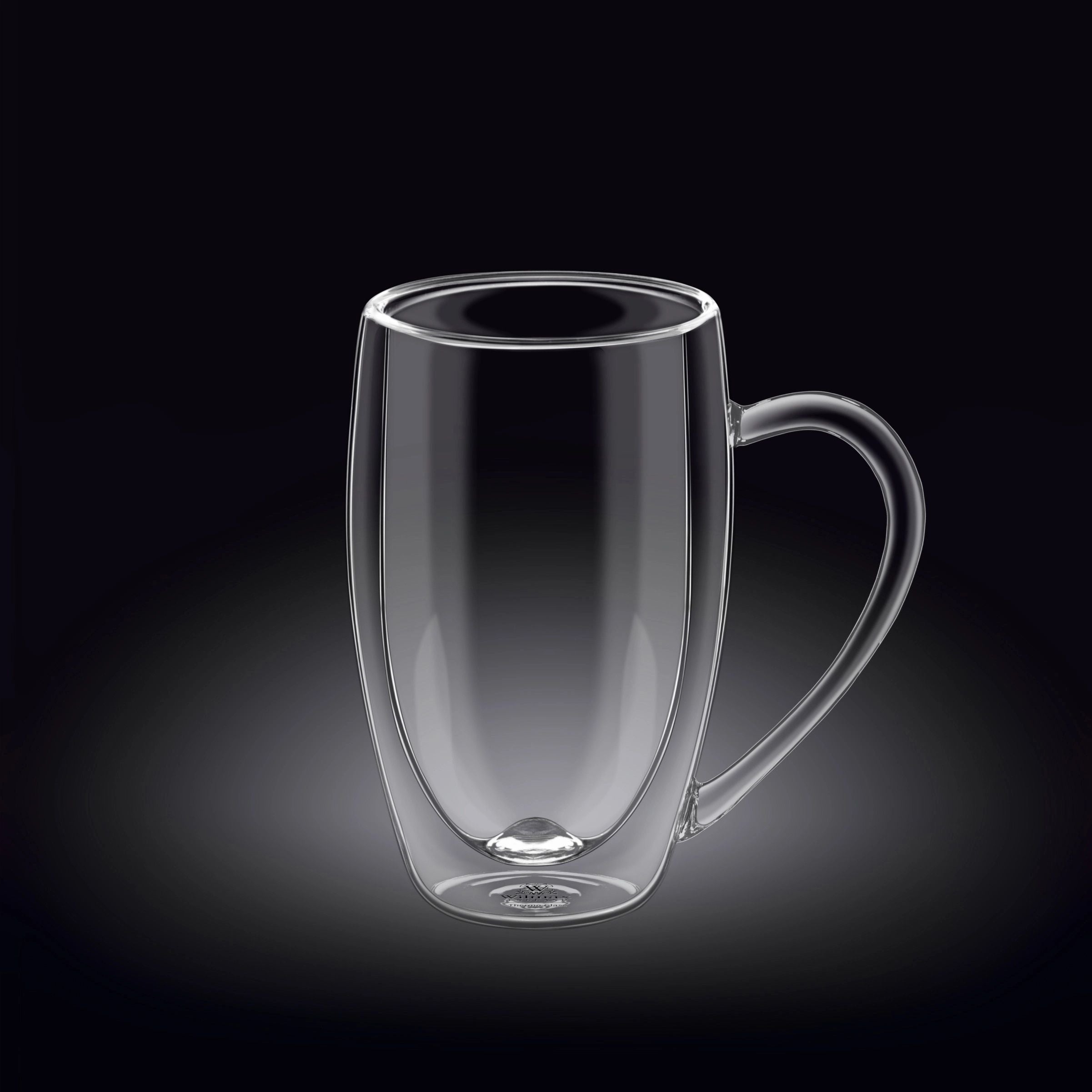Wilmax Double Wall Glass Cup - Elegant & Insulated