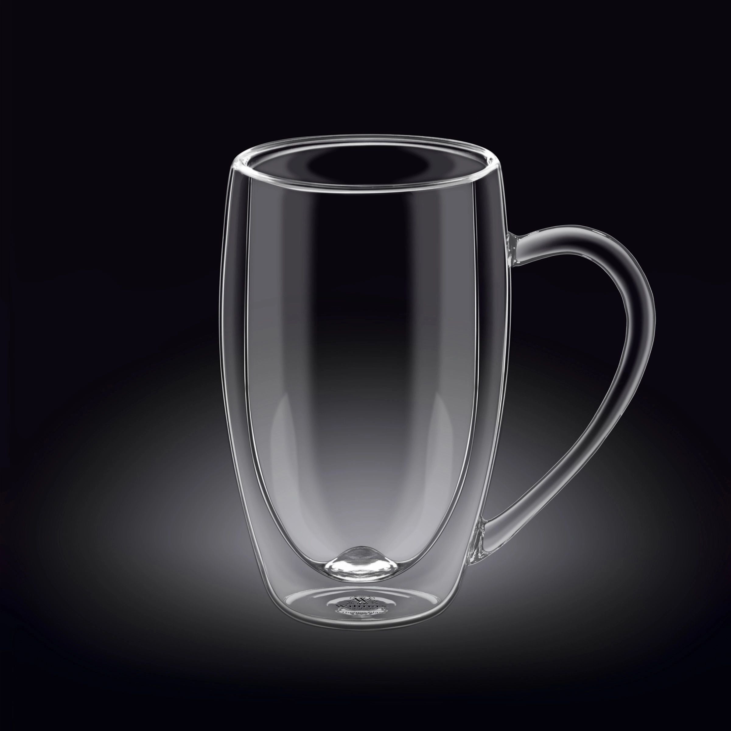 Wilmax Double Wall Glass Cup - Elegant & Insulated