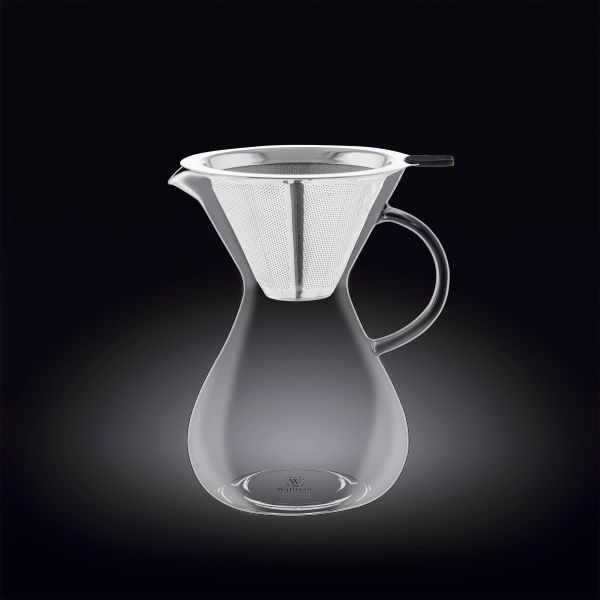 Wilmax Thermo 500ml Glass Coffee Pot with Filter