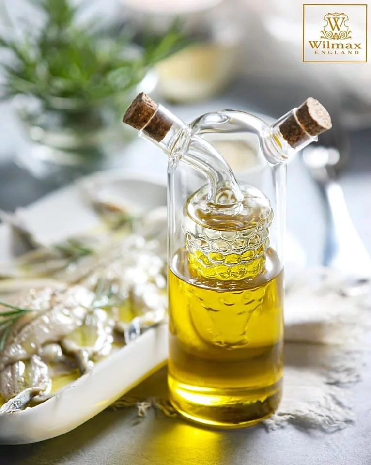Wilmax Thermo 250/50ml Glass Oil & Vinegar Jug