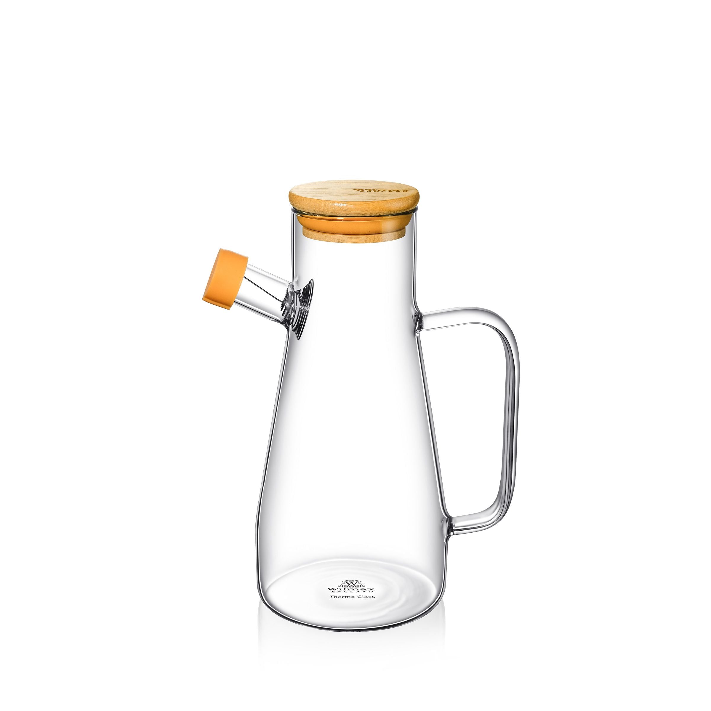 Wilmax Thermo Glass Oil Jug – Elegant & Heat Resistant