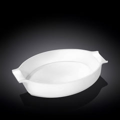 Wilmax 36×23.5cm Oval Oven Dish - Extra Large White