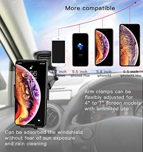 Yesido C44 Car Phone Holder - 360° Rotation Auto Clip