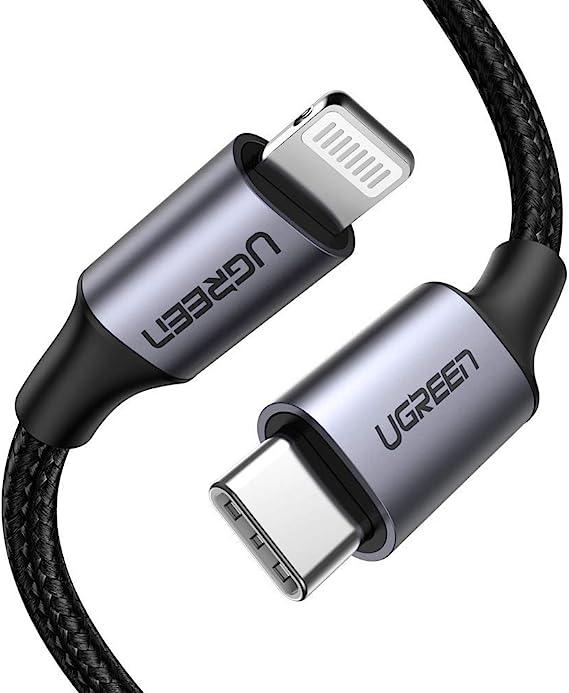 UGREEN USB-C to Lightning Cable 1m - Braided Aluminum Shell