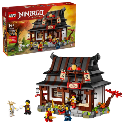 LEGO NINJAGO Four Weapons Blacksmith 15th Anniversary – 1259 Pieces | Set 71858