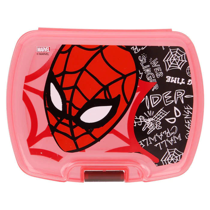 STOR PREMIUM SINGLE SANDWICH BOX SPIDERMAN URBAN WEB