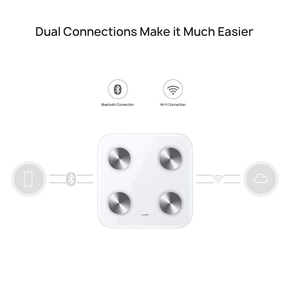 HUAWEI Scale 3 Smart Fat BMI Body Scale Wi-Fi & Bluetooth Connection