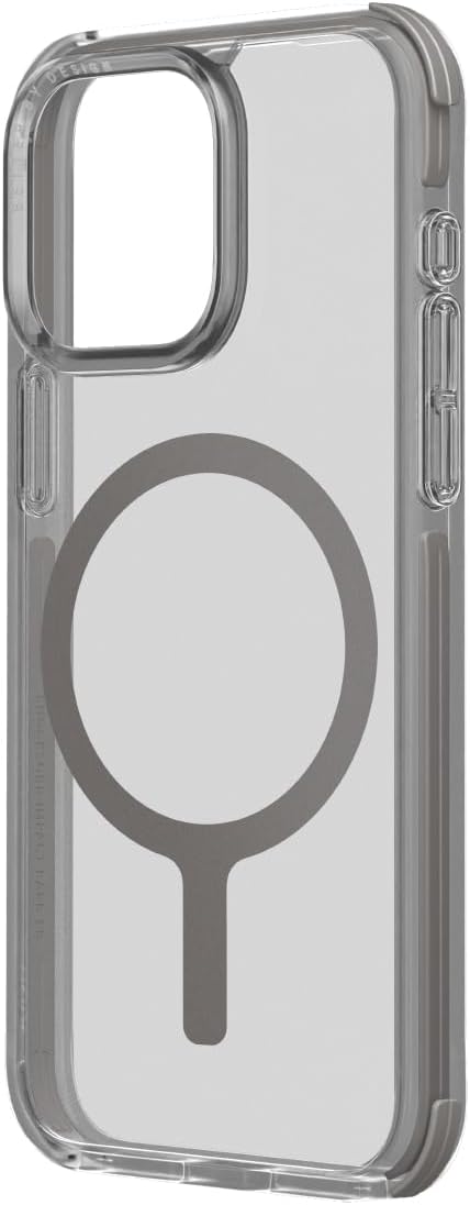 UNIQ COMBAT iPhone 15 Pro MagClick Case – Frost Grey