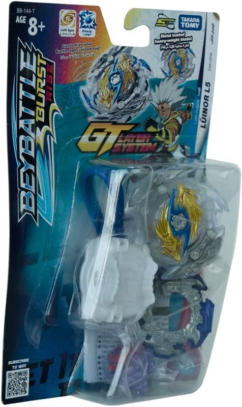 BEYBATTLE BURST Season 4 Starter Zone Luinor L5 – Multicolor (BB-144-T)