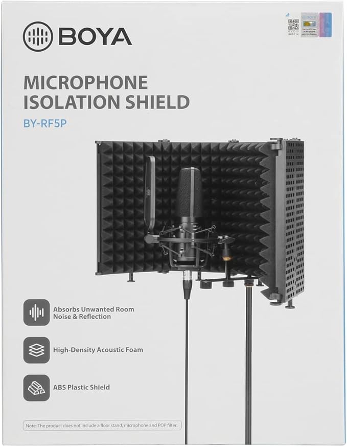 BOYA BY-RF5P Foldable Isolation Shield with USB – Pro Sound