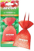 AREON Pearls I Car & Home Hanging Air Freshener I Watermelon (Pack of 3)