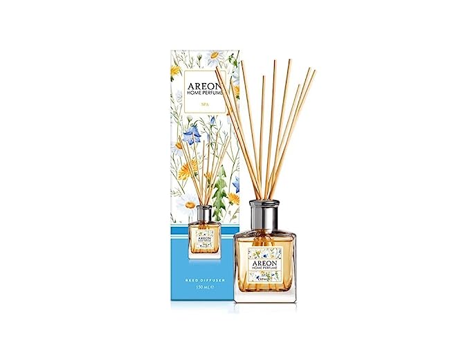 عطر أريون هوم بيرفيوم جاردن 150 مل - عطر سبا، 10 أعواد من القصب 