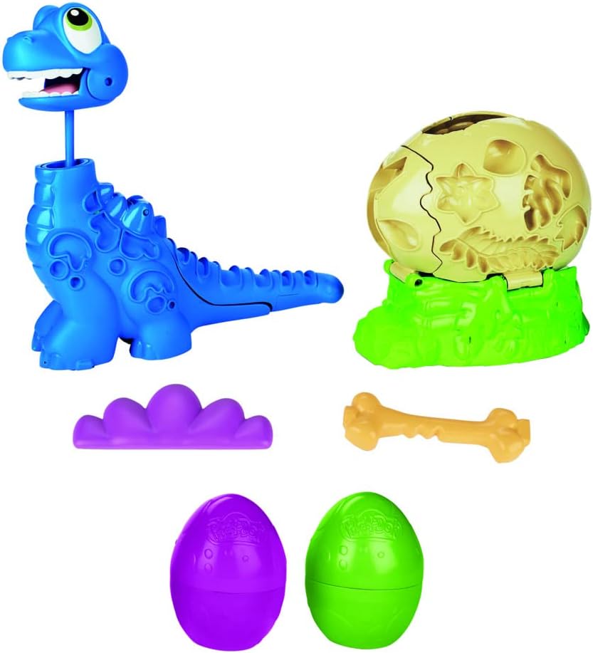 Hasbro Play-Doh Dino Crew Growin' Tall Bronto - Dinosaur