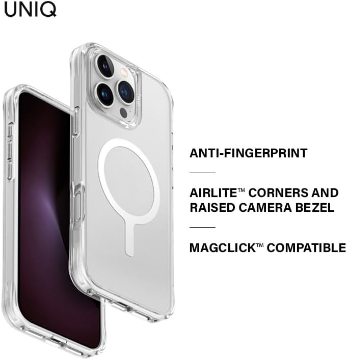 UNIQ HYBRID IPHONE 16 PRO (2024) 6.9 MAGCLICK CHARGING LIFEPRO XTREME (AF) - DOVE