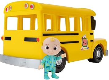 CoComelon School Bus Musical & Educational Toy - Yellow