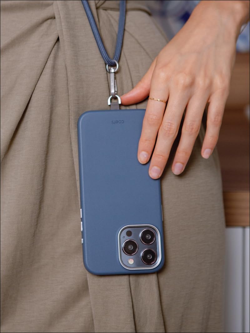 UNIQ COEHL iPhone 15 Pro Magnetic Charging Case – Sapphire Blue